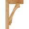 Ekena Millwork Imperial Block Rough Sawn Bracket w/ Offset Brace, Western Red Cedar, 6"W x 20"D x 32"H BKT0604X20X32IMP05RWR - alternate 3
